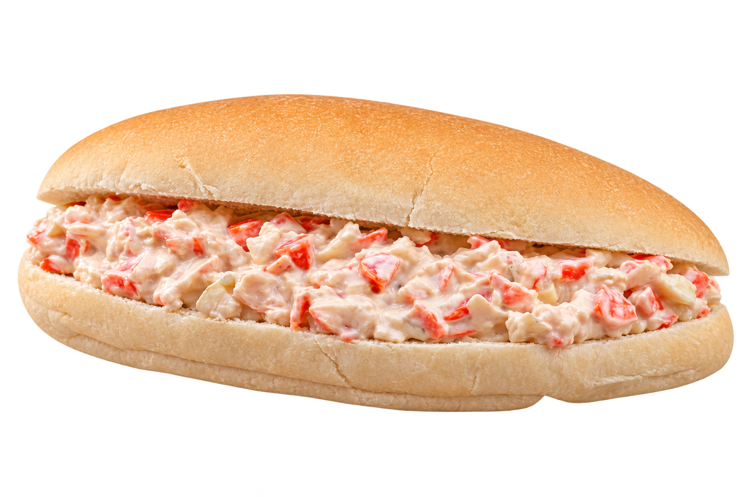 Broodje Huisgemaakte Krabsalade
