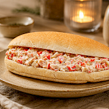 Broodje Huisgemaakte Krabsalade